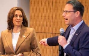 Kamala Harris and her potential VP Josh Shapiro