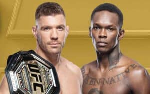 UFC 305 promo featuring Israel Adesanya and Dricus Du Plessis