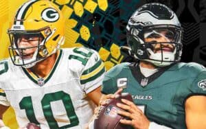 Eagles vs. Packers quarterbacks