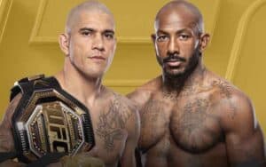 A promo for UFC 307 featuring Pereira vs Roundtree