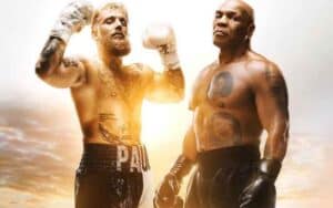 a promo for the Tyson Paul fight on November 15 2024