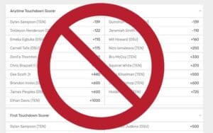 NCAA prop ban