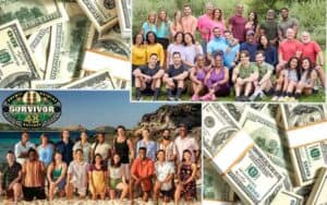 Cash and cast photos for Survivor 48 and The Amazing Race 37