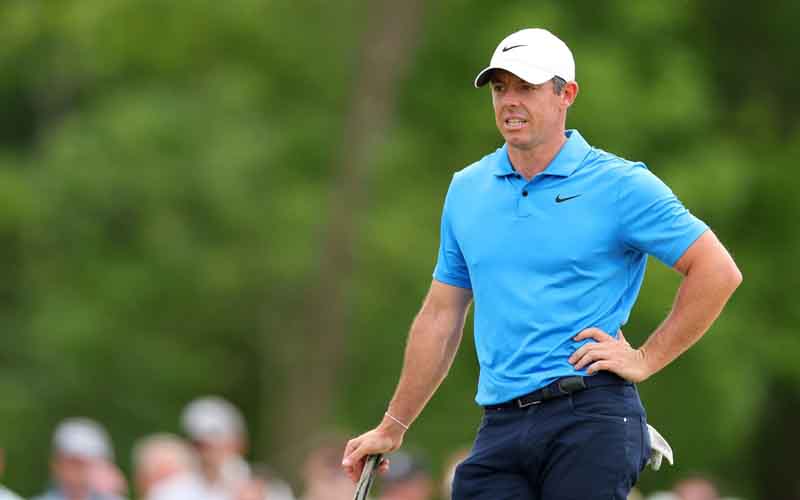 Rory McIlroy at the PGA Chmpaionship