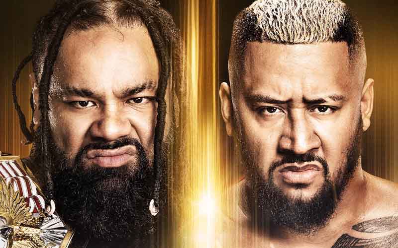 A promo for WWE Night of Champions featuring Jacob Fatu and Solo Sikoa