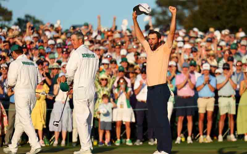 Scottie Scheffler poised to win US Open 2025