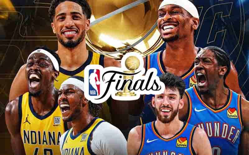NBA finals game one poster