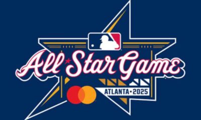 a logo for the MLB All Star Game Atlanta 2025