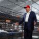 Donald Trump and Kristi Noem visiting Alligator Alcatraz