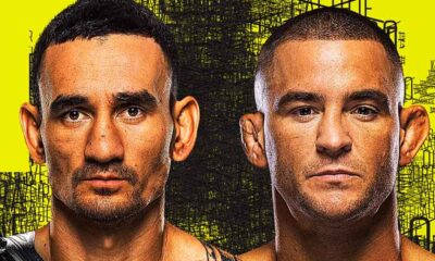 A UFC 318 promo featuring Max Holloway and Dustin Poirier