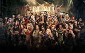 A WWE Evolution promo featuring the entire women's roster