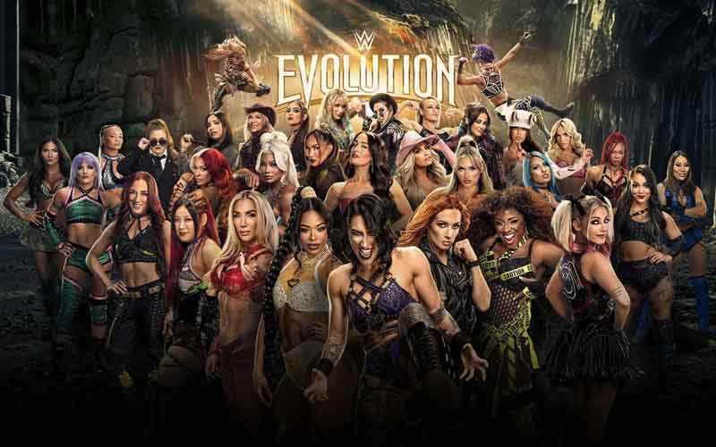 A WWE Evolution promo featuring the entire women's roster