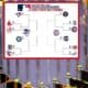 MLB World Series odds in bracket form inside a MLB Championship Trophy