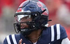 a close up of Trinidad Chambliss in uniform