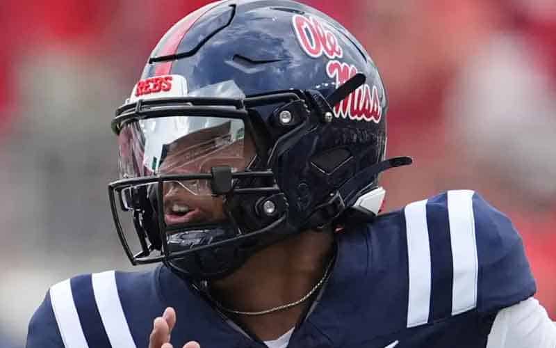a close up of Trinidad Chambliss in uniform