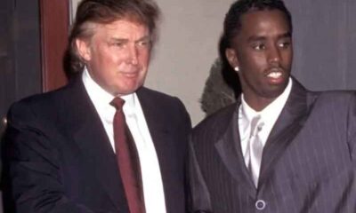 Donald Trump and Sean "Diddy" Combs posing for a picture