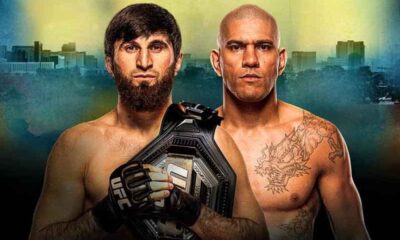 a promo for UFC 320 featuring Magomed Ankalaev and Alex Pereira