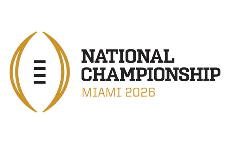 a logo for National Championship Miami 2026