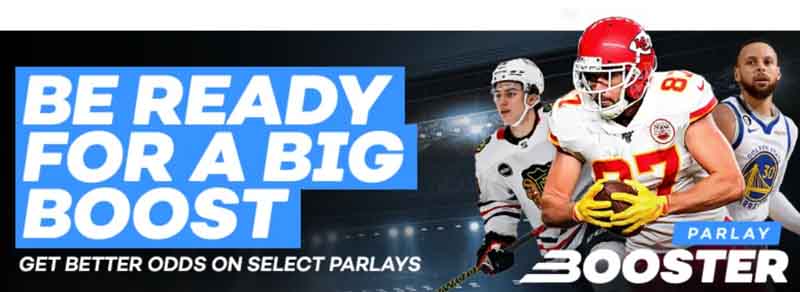 Parlay Booster promo for Bovada