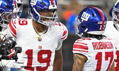 Jameis Winston New York Giants talking to Robinson