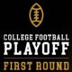 College Football Playoff First Round logo