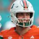 Carson Beck of the Miami Hurricanes