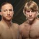 a UFC 324 promo featuring Justin Gaethje and Paddy Pimblett