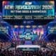 AEW Revolution with betting lines displayed throughout the arena