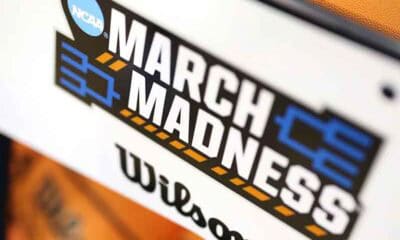 March Madness chair and ball