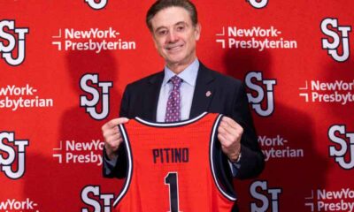 Rick Pitino head coach of St. Johns