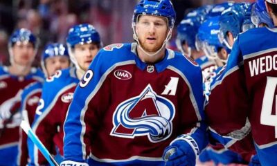 the Colorado Avalanche team before a game