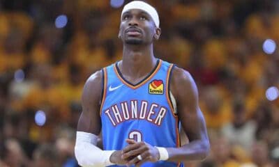 Shai Gilgeous-Alexander of the Oklahoma City Thunder