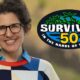 Aubry and a Survivor 50 logo