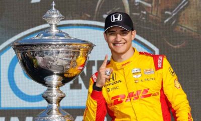 Alex Palou winning the 2024 Indy 500