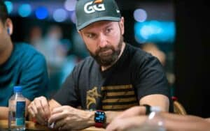 Daniel Negreanu playing poker