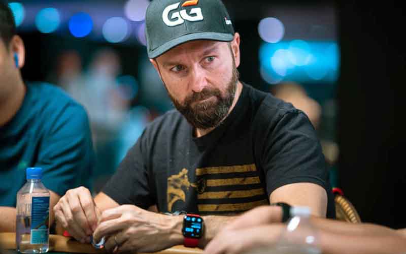 Daniel Negreanu playing poker