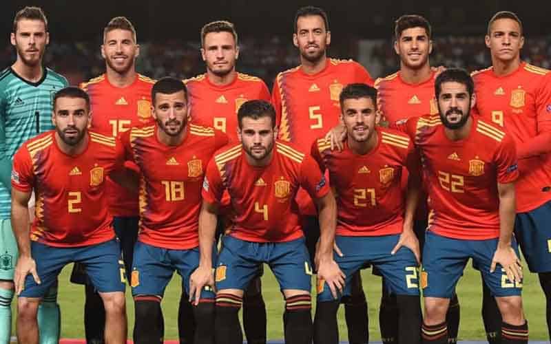 2026 Spain World Cup team photo