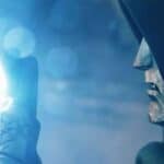 Dr. Doom blocking Thor's attack